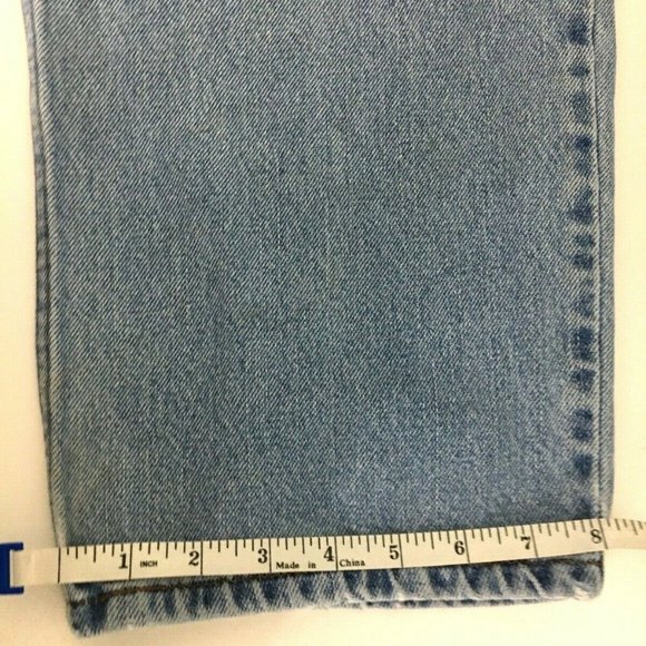 VIntage Levis 550 Blue  Jeans Mens Actual Sz34x30 - Picture 9 of 11